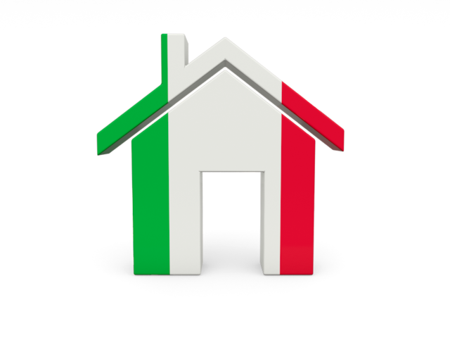 flag house italy
